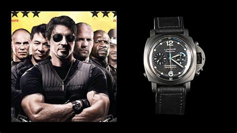 stallone expendables panerai|watches on the expendables.